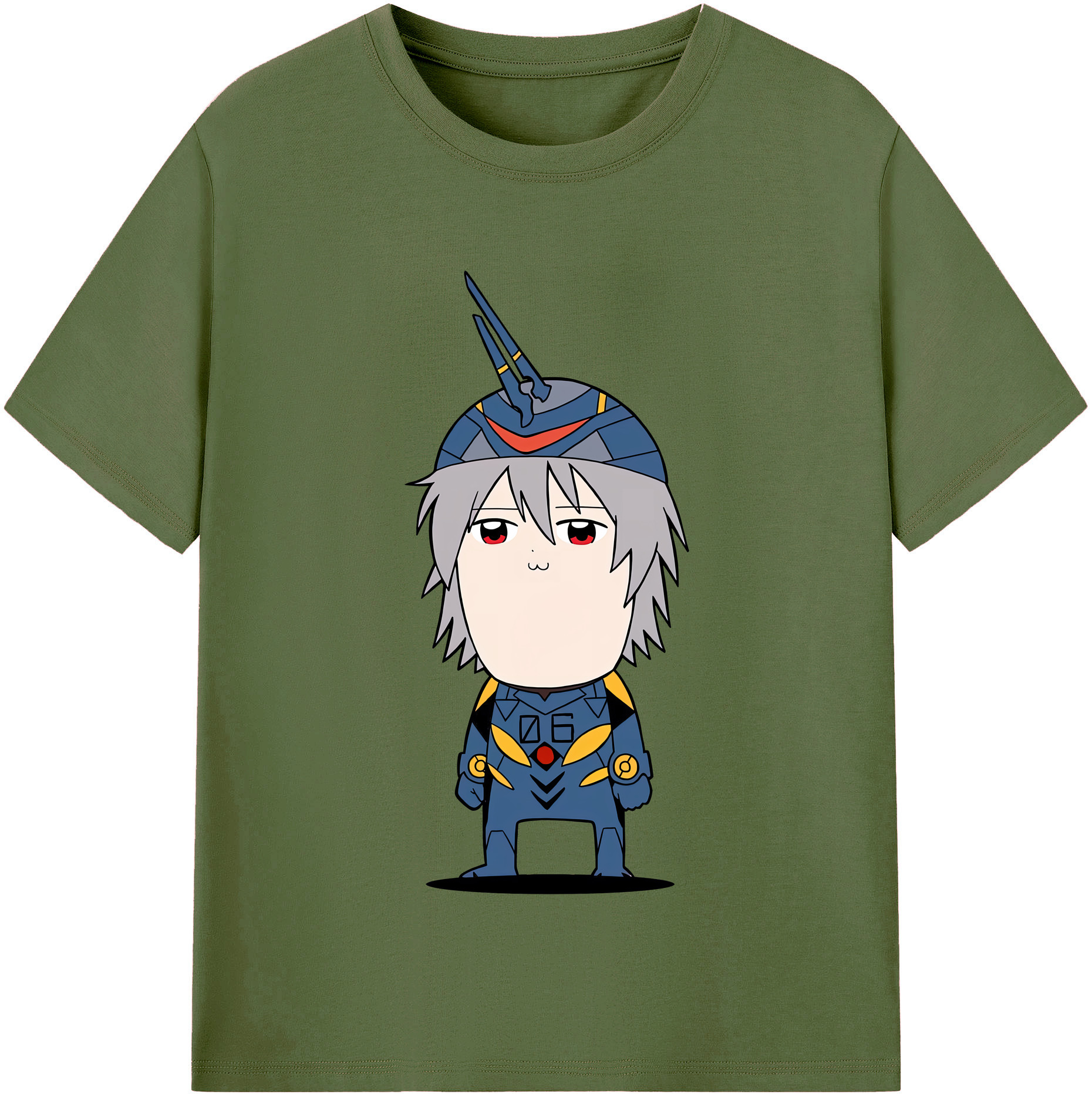 （画像用） EVA 新世紀エヴァンゲリオン 綿100％半袖Tシャツ（フロントプリント）